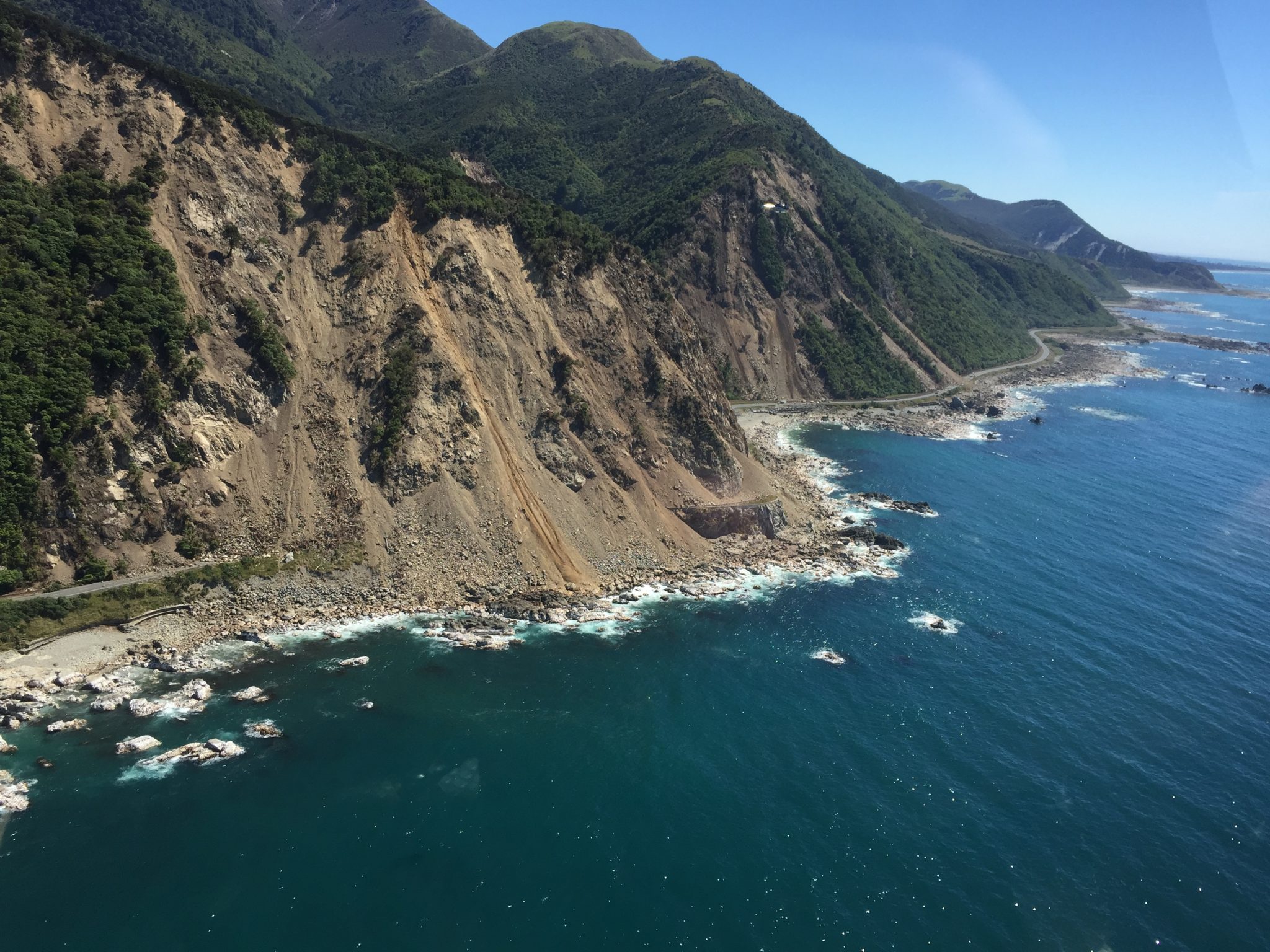 Post Kaikoura earthquake disaster recovery